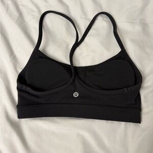 lululemon athletica Black Racerback Sports Bra size 2